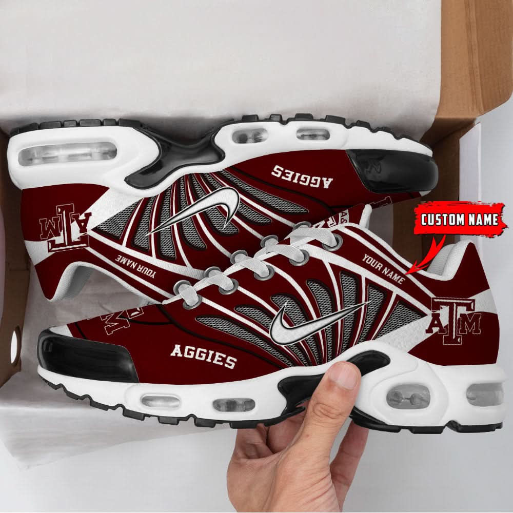 Aggies NCAA Air Max Plus Shoes - Limited