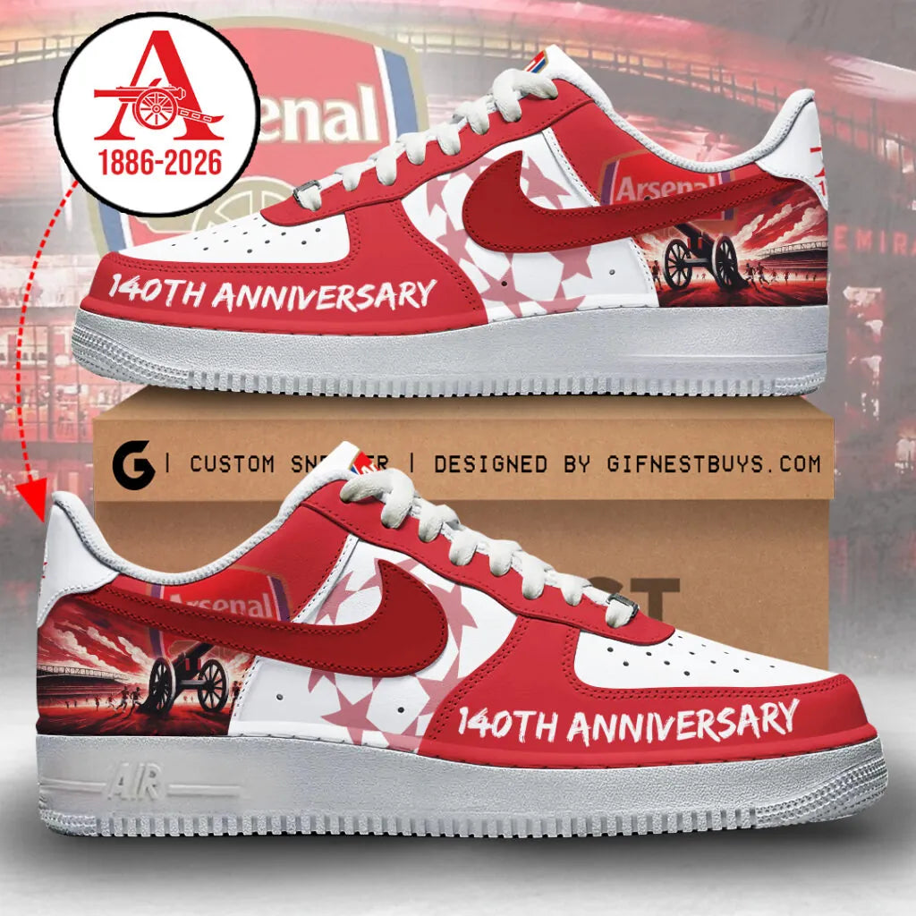 Arsenal Fc 140Th Anniversary Af1 Sneaker