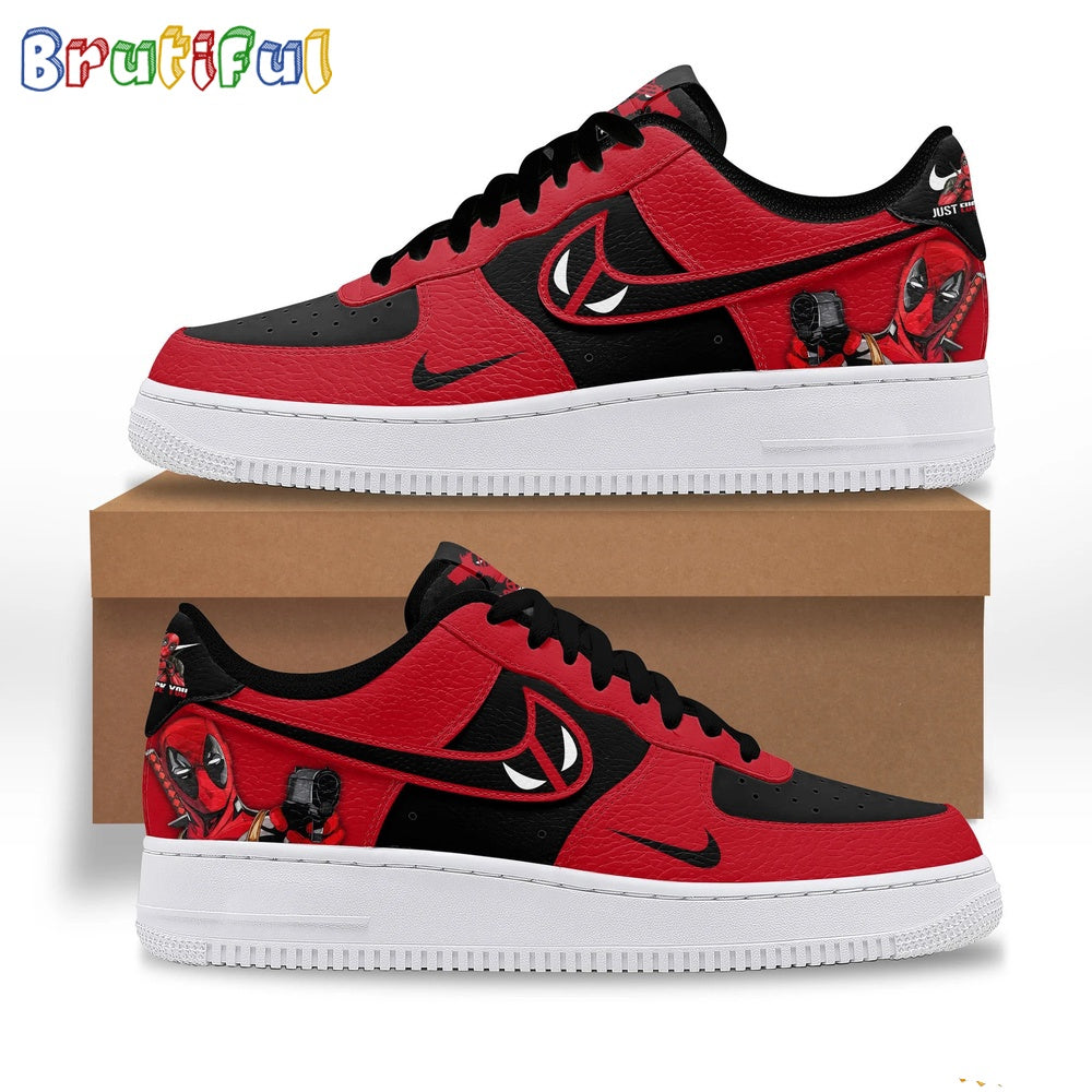 Deadpool Movies Fans Gift Air Force 1 Shoes Sneaker