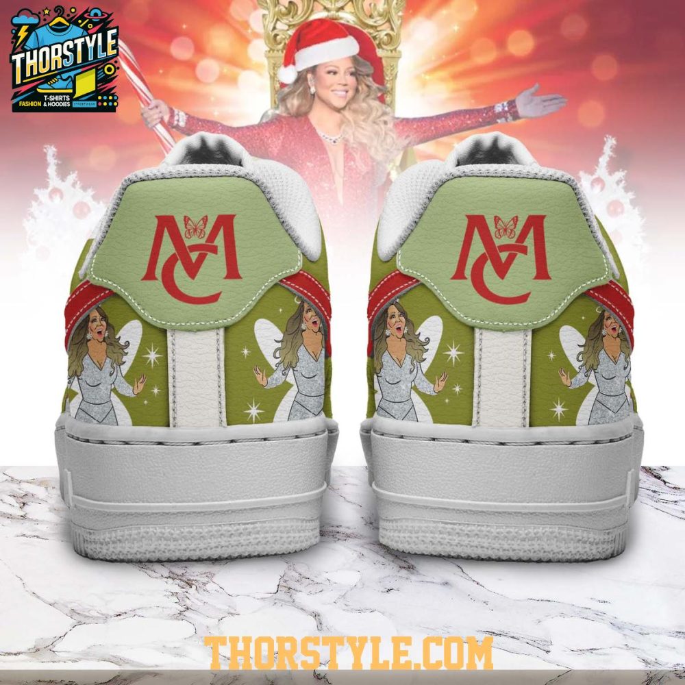 Mariah Carey It'S Time To Celebrate Christmas Holiday 2025 Air Force 1 Shoes