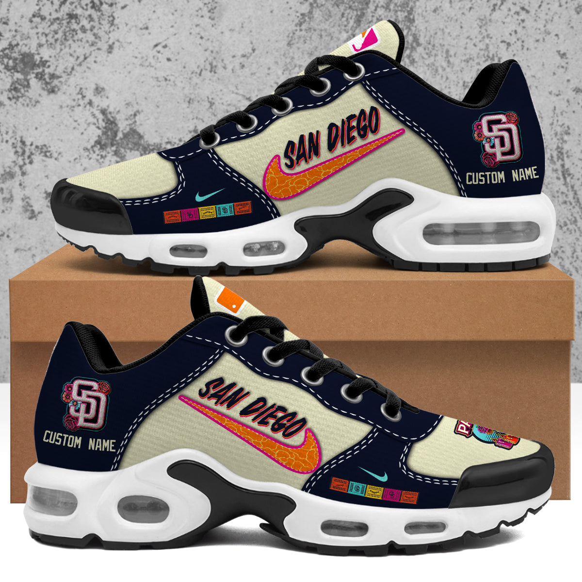 Personalized SD City Connect 2026 New Air Max Shoes