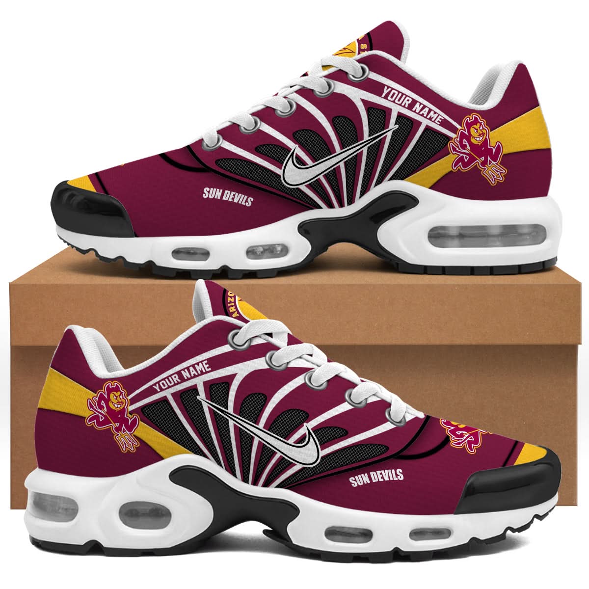 ASSD NCAA Air Max Plus Shoes - Limited