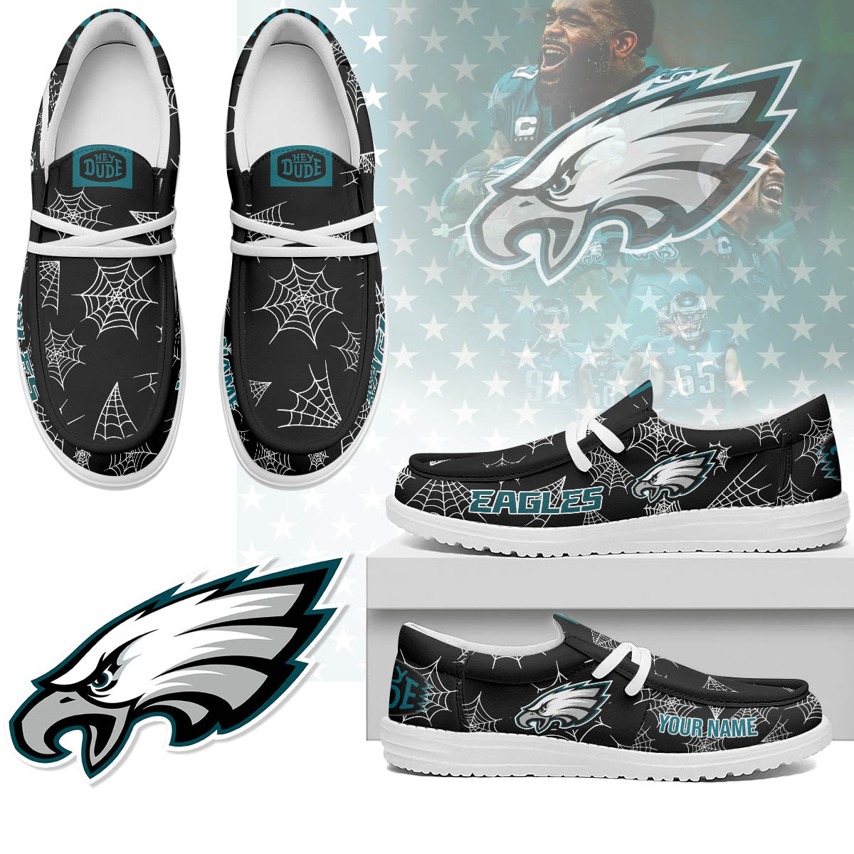 PE Halloween Hey Dude Shoes