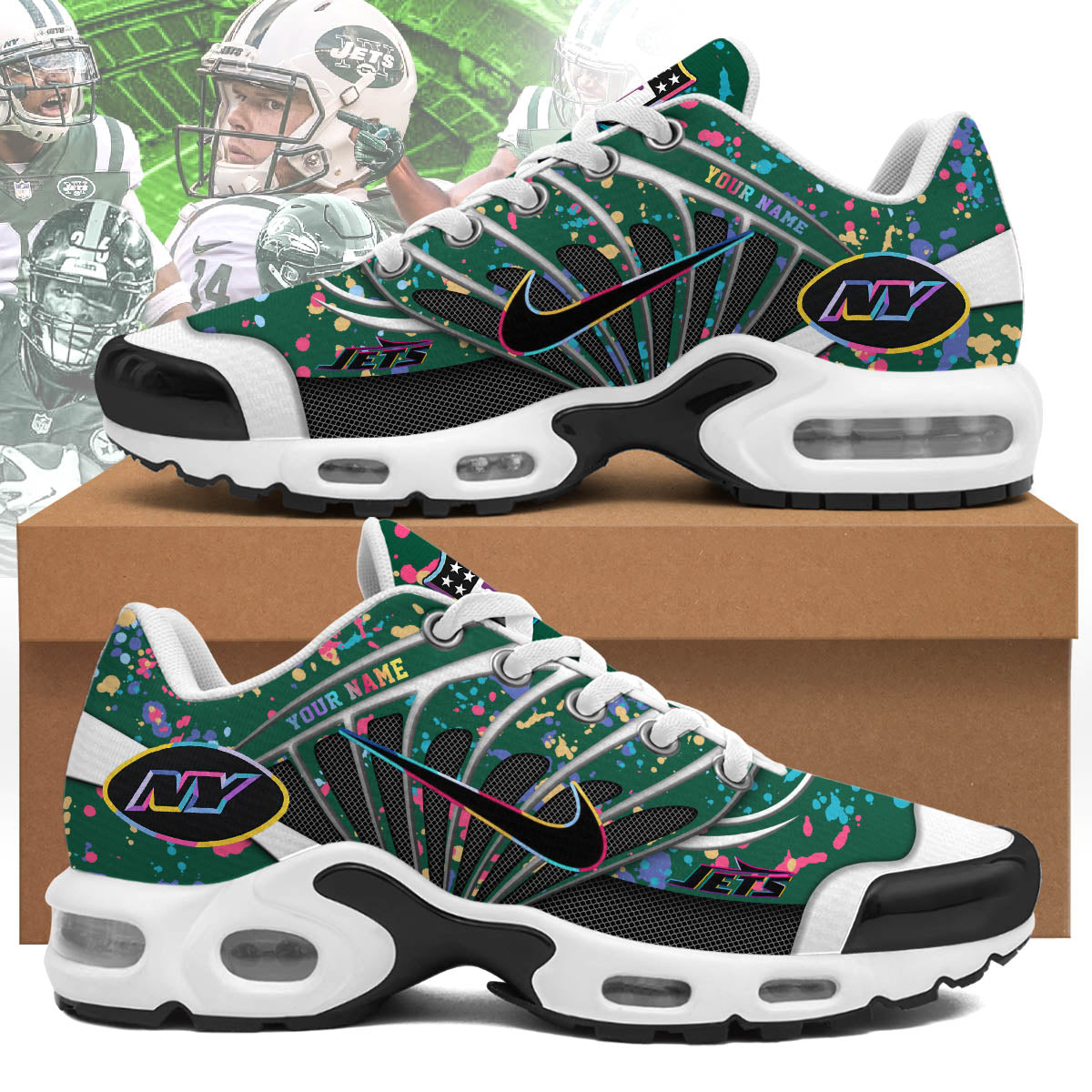 NYJ 2025 Crucial Catch Air Max Shoes