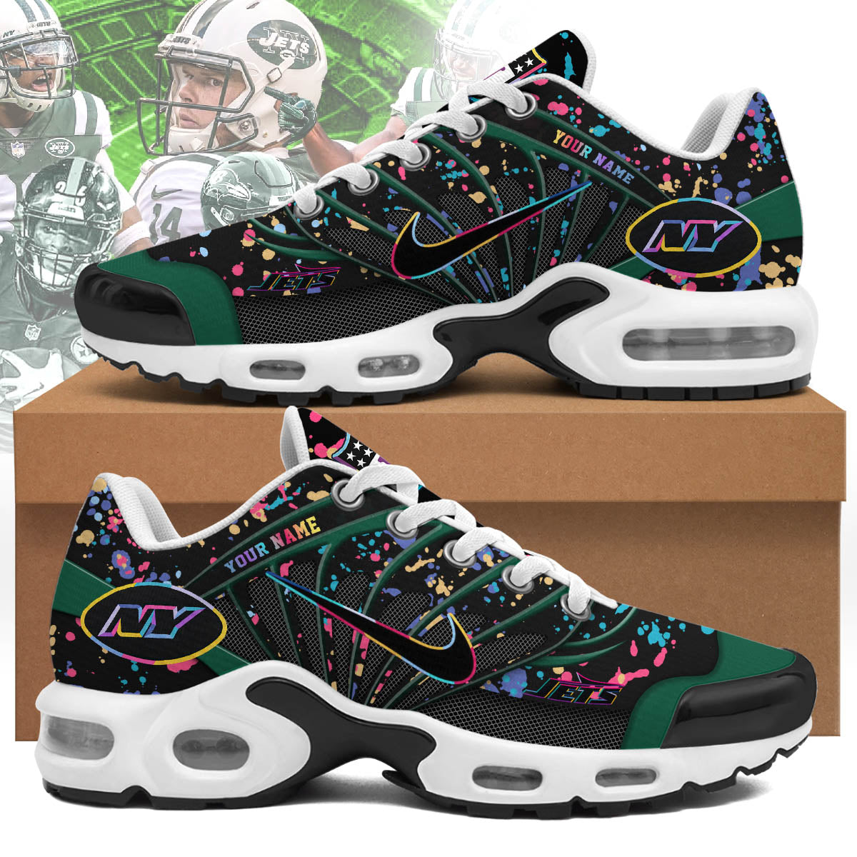 NYJ 2025 Crucial Catch Air Max Shoes