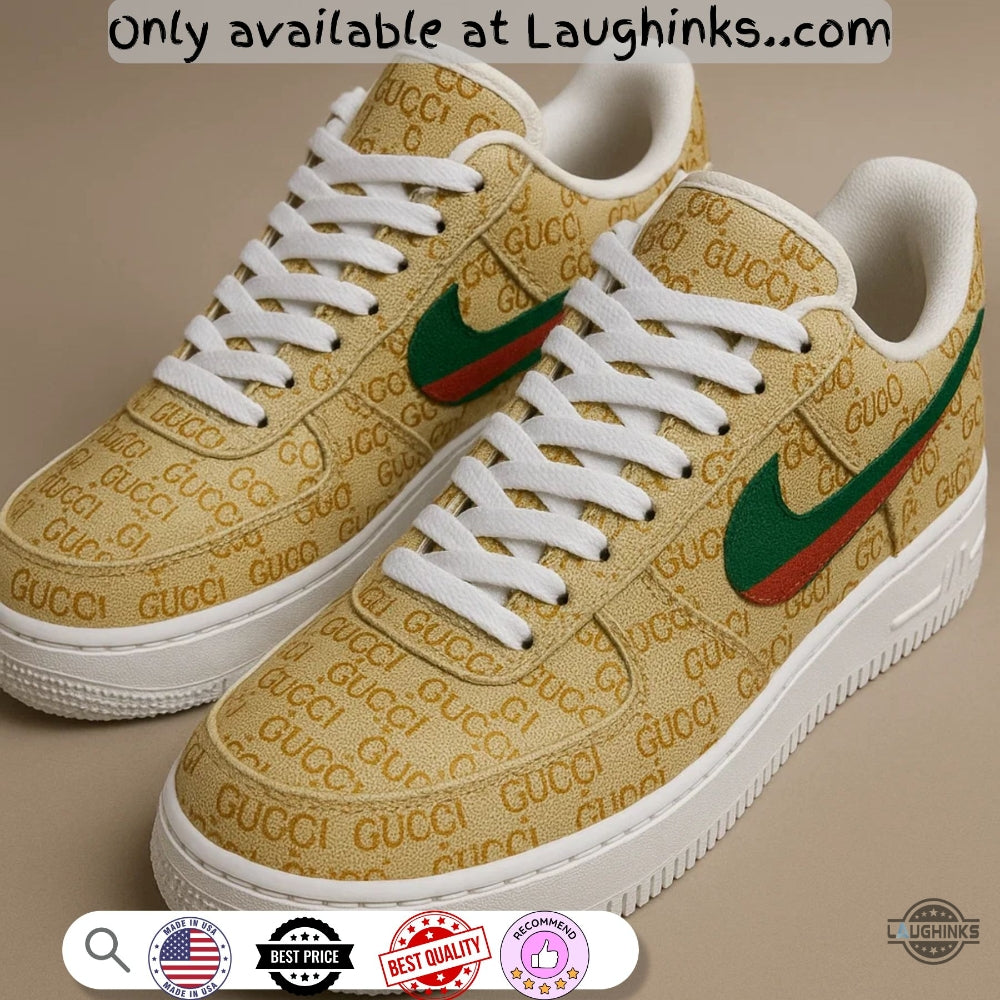 New Gucci Air Force 1 Custom Sneakers Shoes For Men And Women
