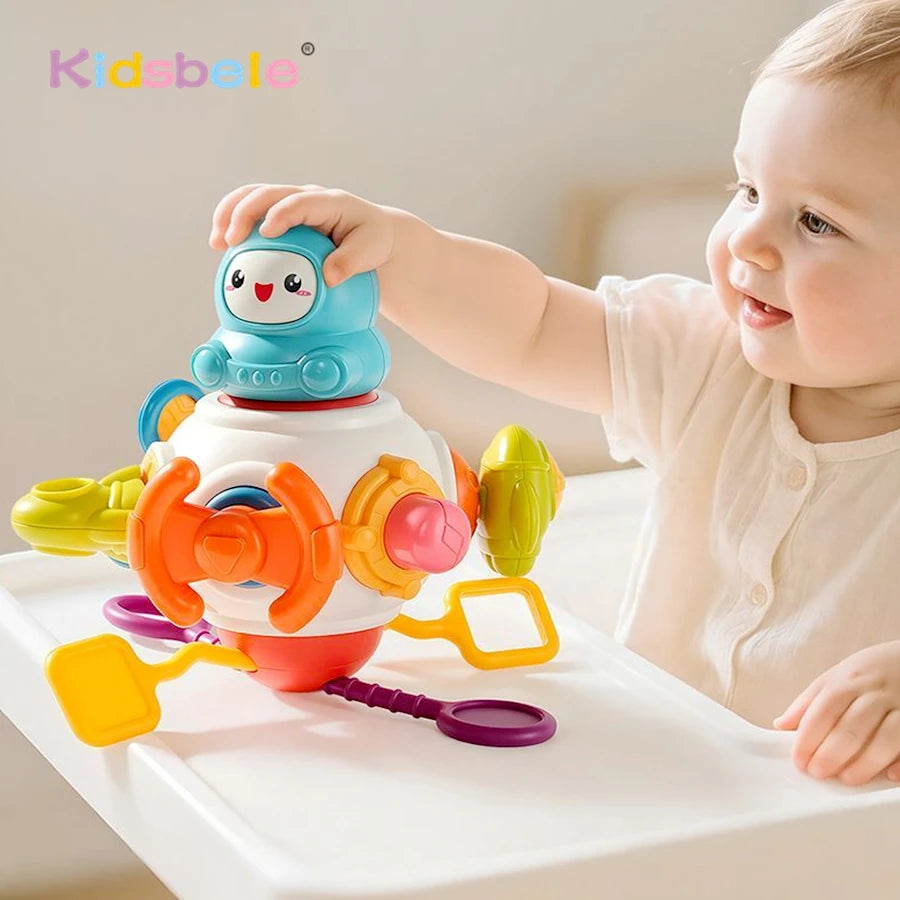 Montessori Sensory Toy Baby Grip Ball For Boy Girl Toddler Gift 6 9 10 12 Month 8 in 1 Busy Cube Educational Learning Fidget Toy