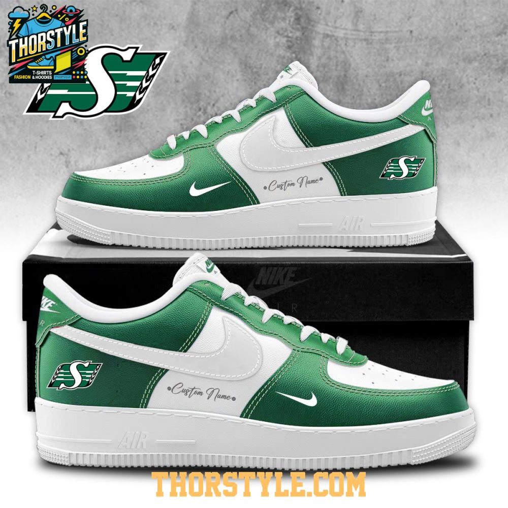 Saskatchewan Roughriders 112Th Grey Cup Champions 2025 Air Force 1 Shoes