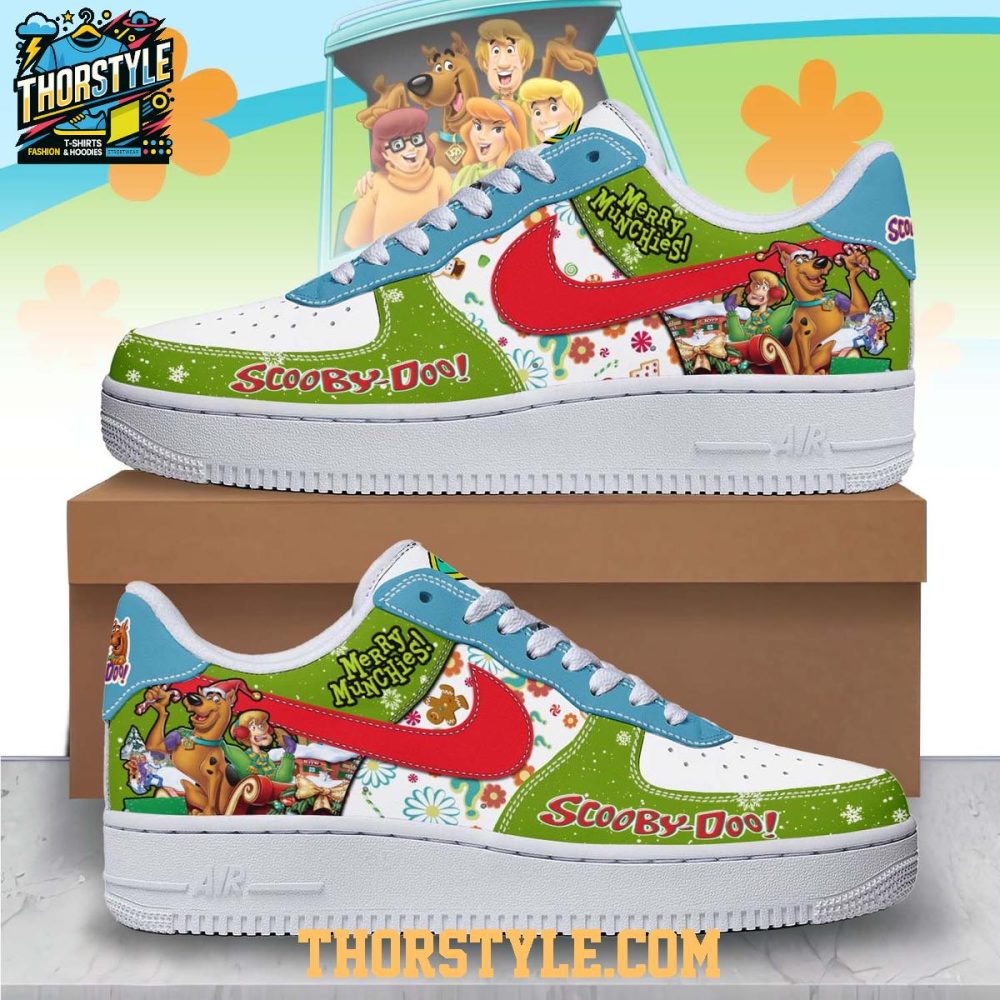 Scooby-Doo Let'S Have A Christmas Adventure 2025 Air Force 1 Shoes