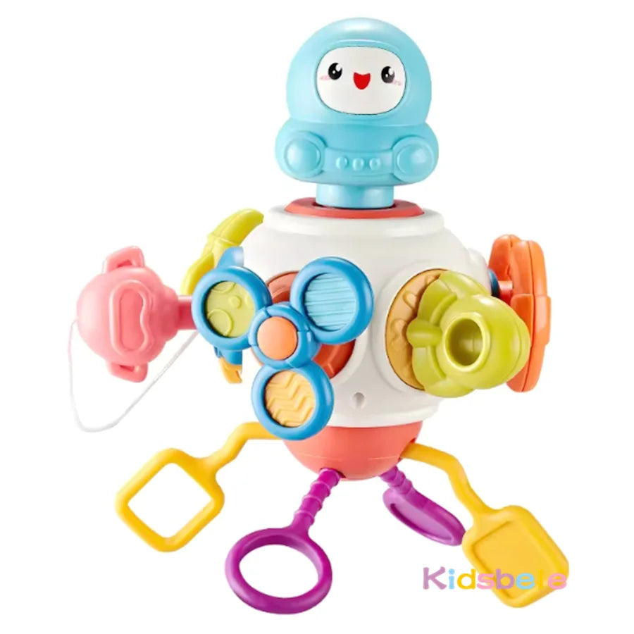 Montessori Sensory Toy Baby Grip Ball For Boy Girl Toddler Gift 6 9 10 12 Month 8 in 1 Busy Cube Educational Learning Fidget Toy