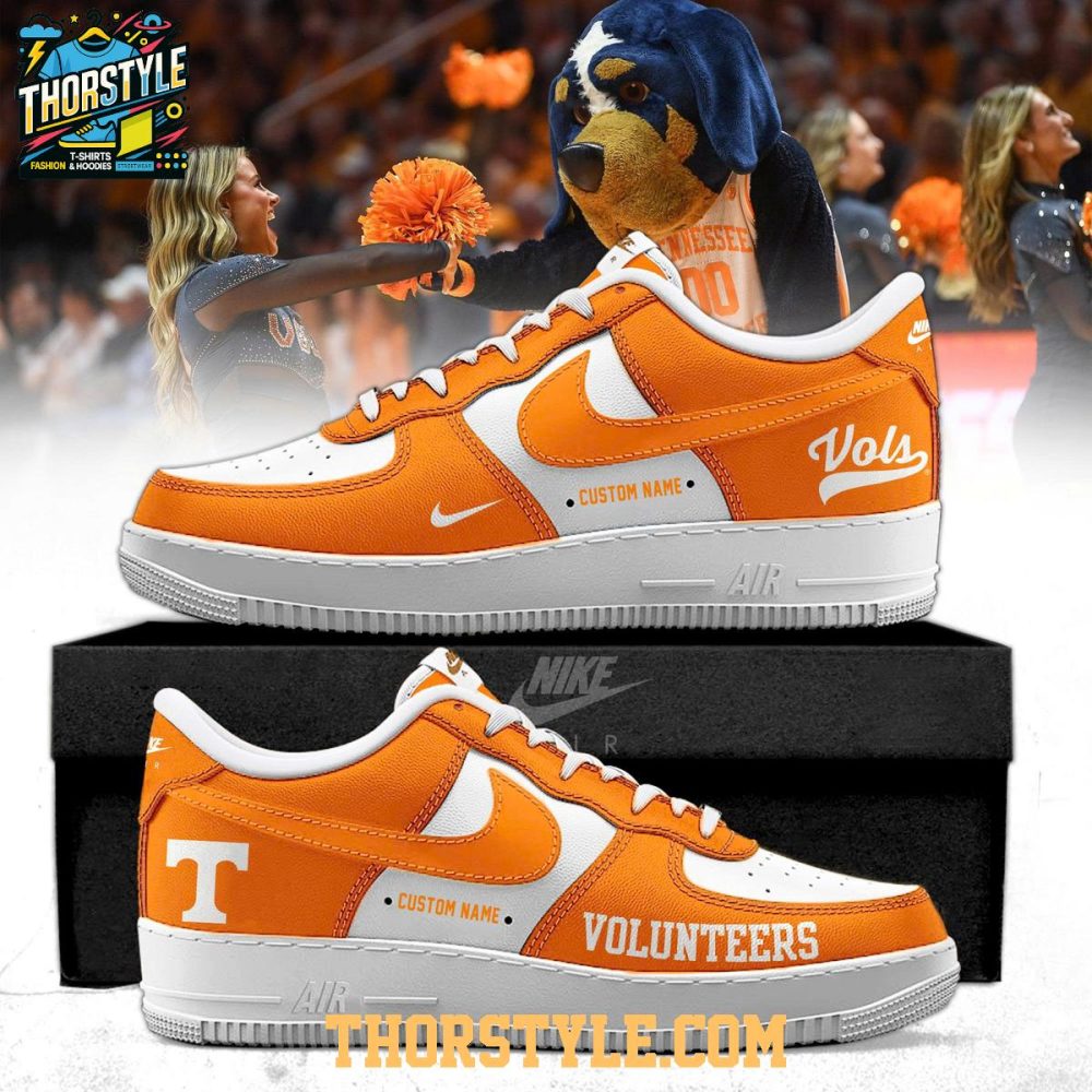 Tennessee Volunteers Go Vols 2025 Go Big Orange Air Force 1 Shoes