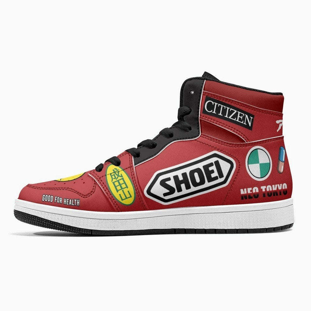 Akira Kaneda Bike Decals JD1 High Top Shoes