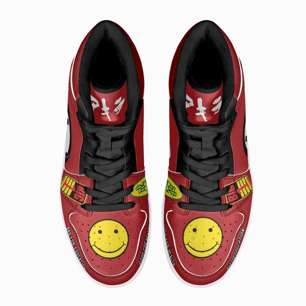 Akira Kaneda Bike Decals JD1 High Top Shoes