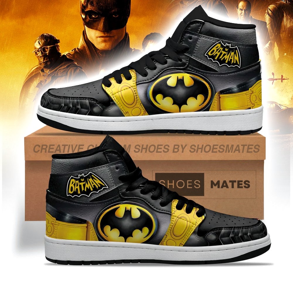 Batman AJ1 High Top Shoes