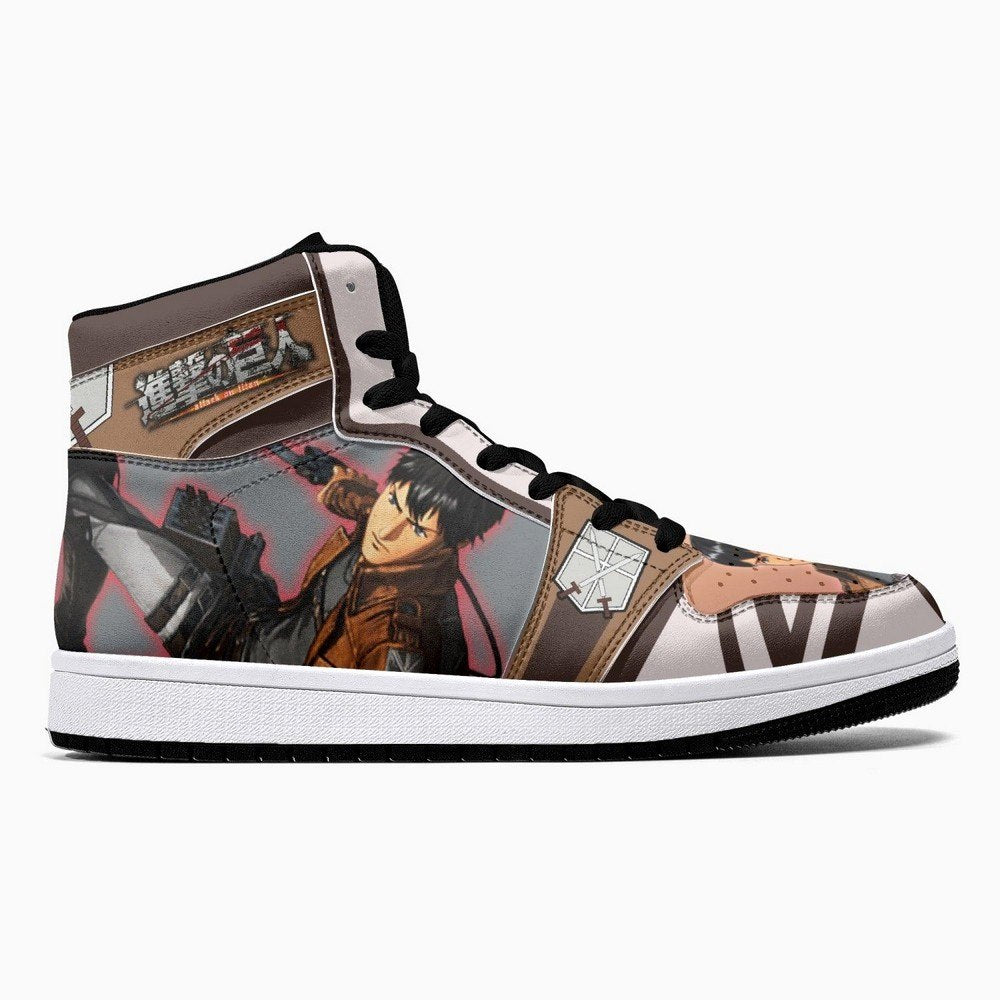 Bertholdt Hoover Training Corps Shingeki No Kyojin JD1 High Top Shoes