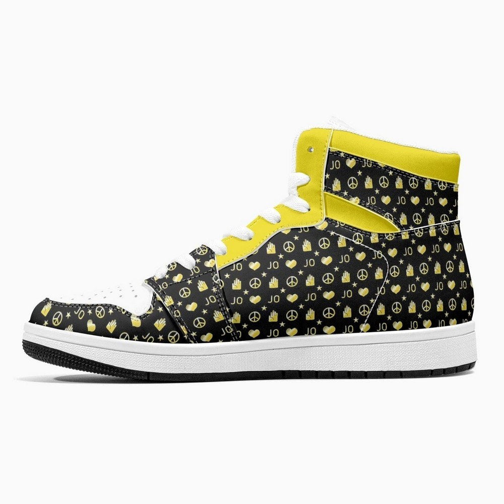 Bizarre Pattern JD1 High Top Shoes