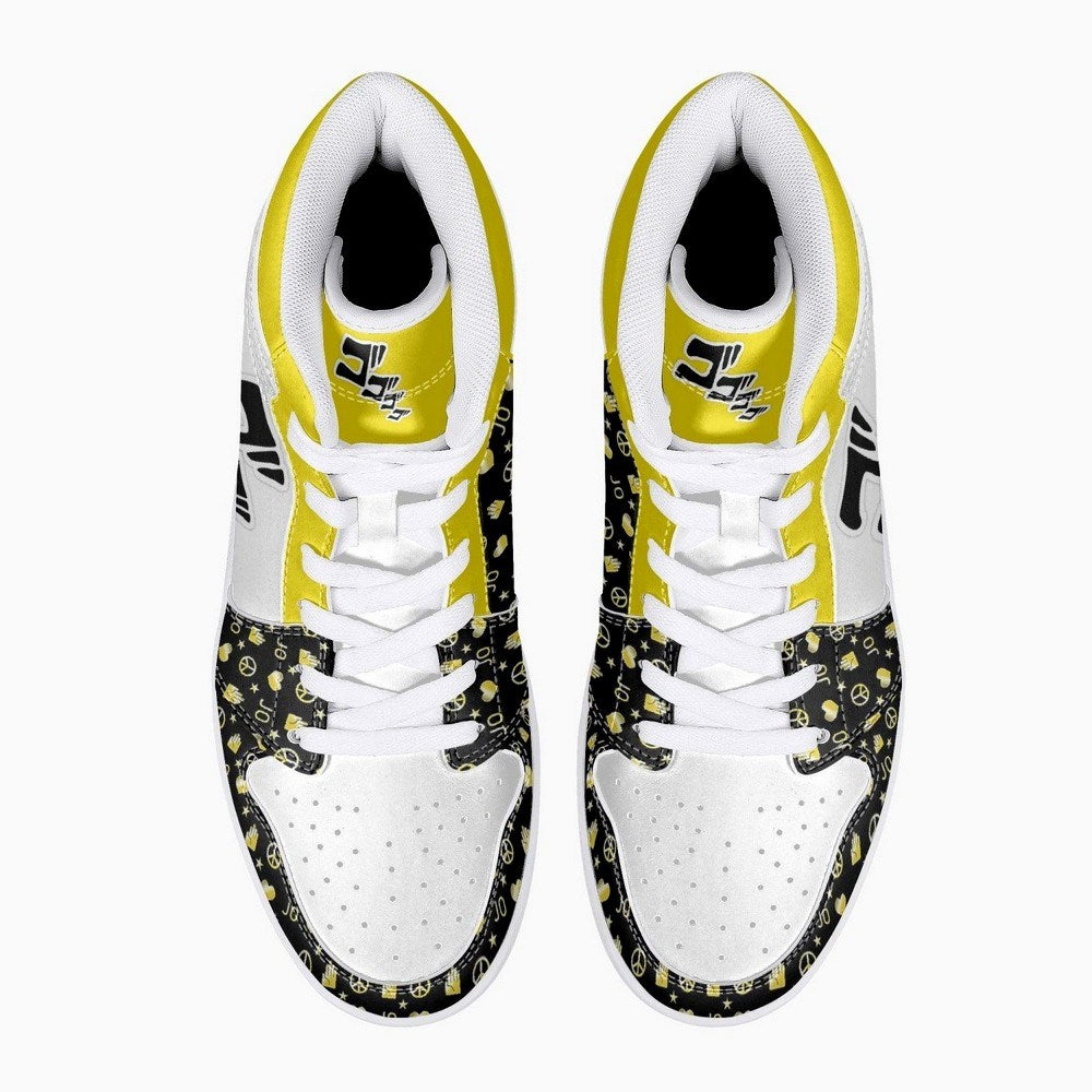 Bizarre Pattern JD1 High Top Shoes