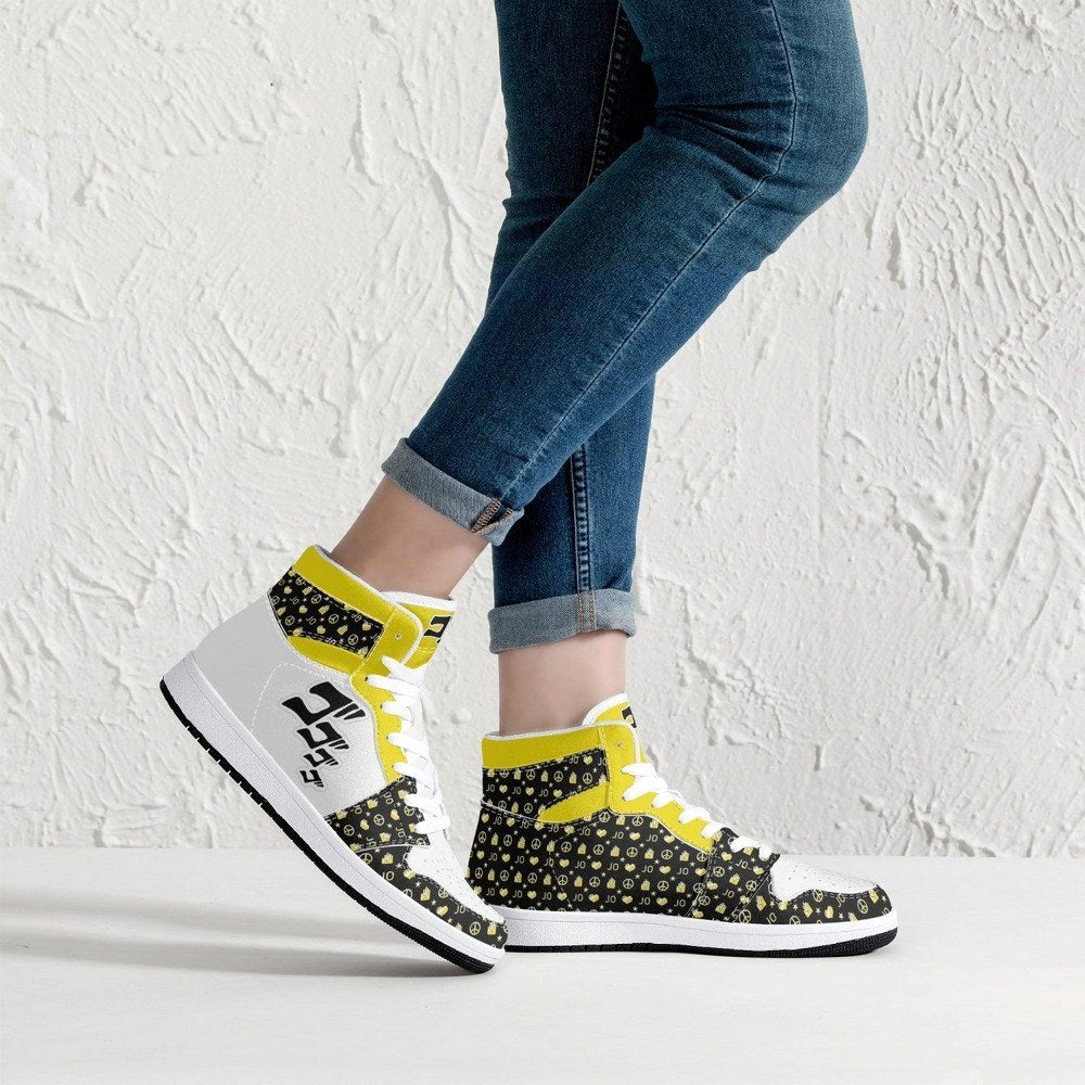 Bizarre Pattern JD1 High Top Shoes