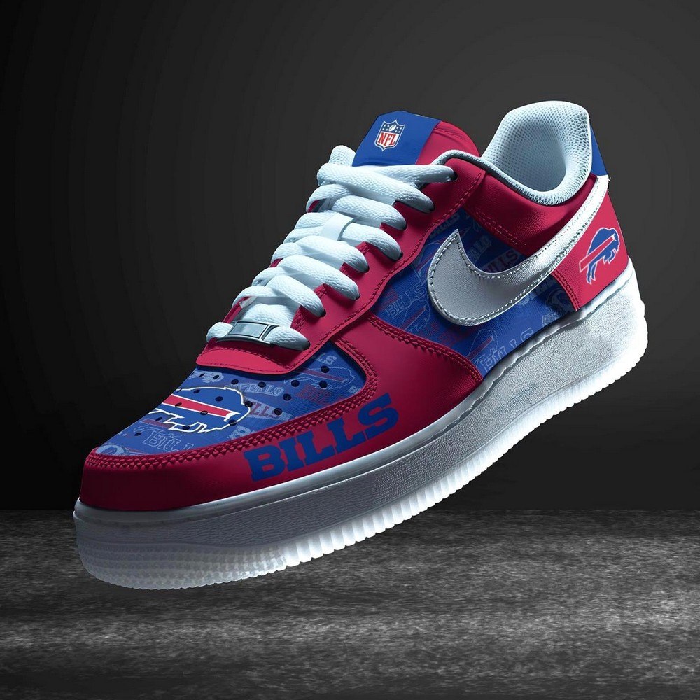 Buffalo Bills Personalized Version 10 AF1 Shoes