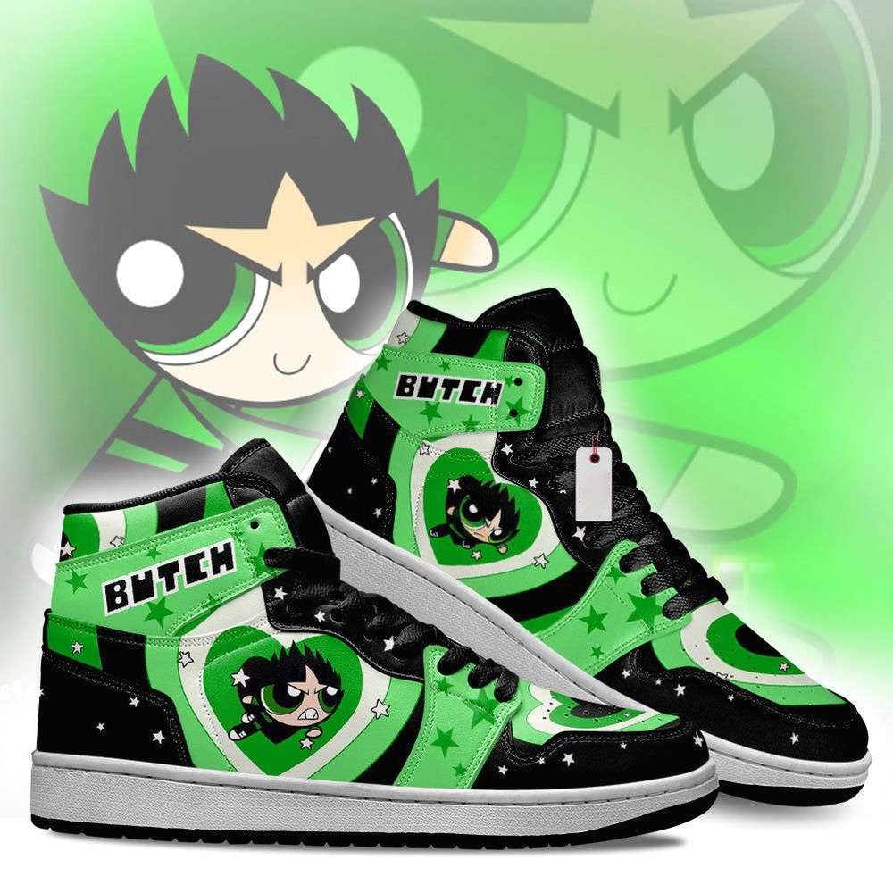 Butch The Powerpuff Girls AJ1 High Top Shoes