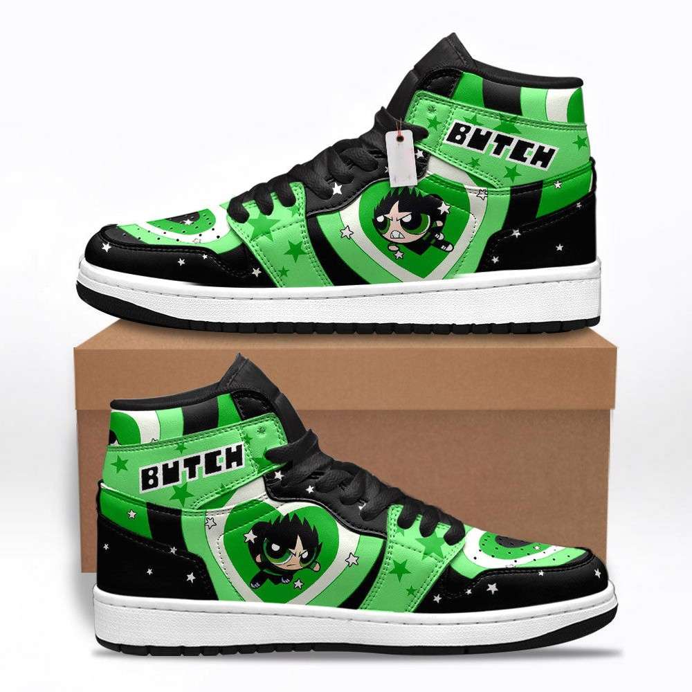 Butch The Powerpuff Girls AJ1 High Top Shoes