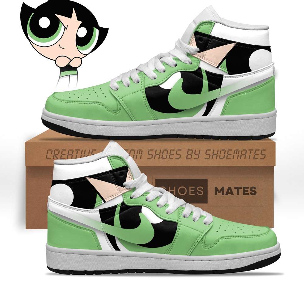 Buttercup The Powerpuff Girls AJ1 Shoes