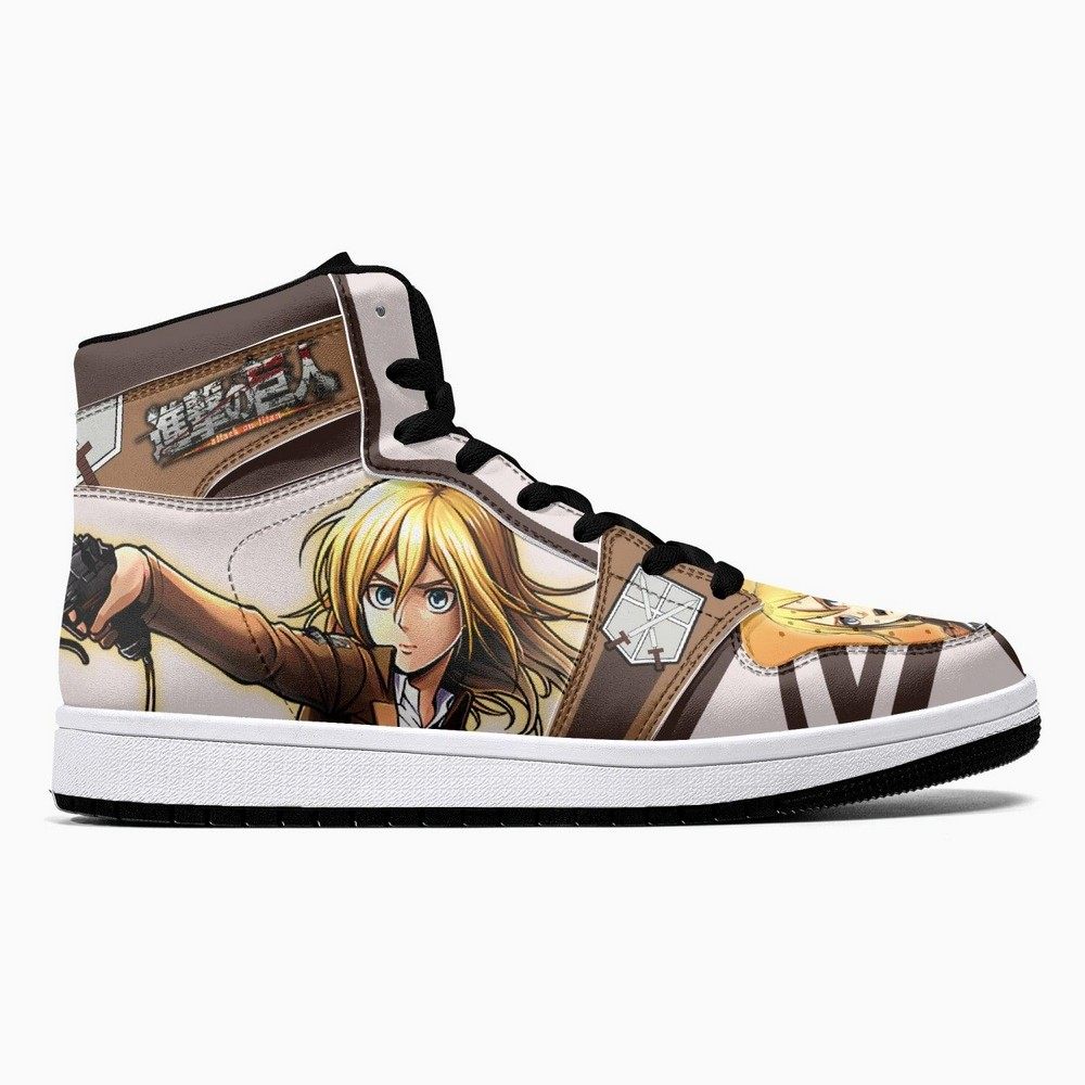 Christa Lenz Training Corps Shingeki No Kyojin JD1 High Top Shoes