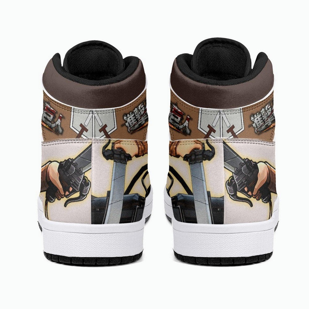 Christa Lenz Training Corps Shingeki No Kyojin JD1 High Top Shoes