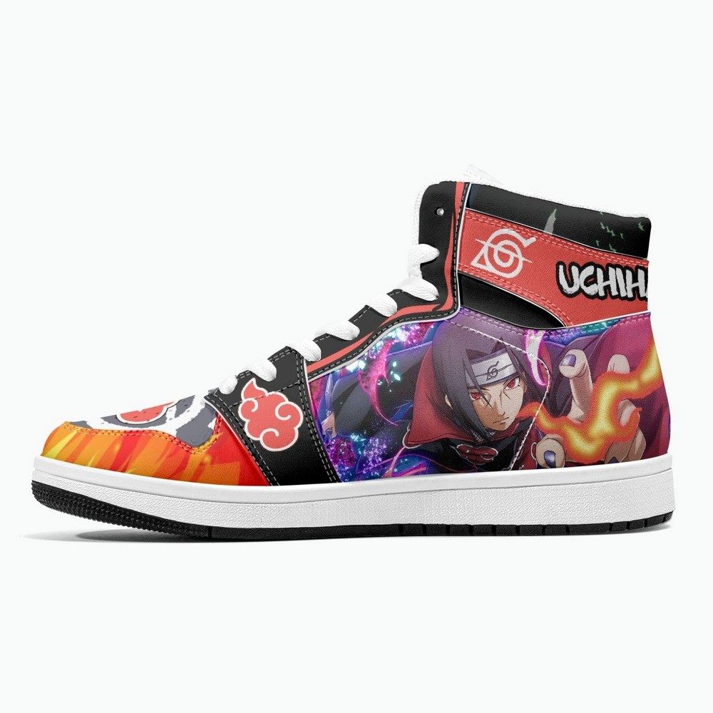 Clan Itachi Red Cloud Ninja Shippuden JD1 High Top Shoes