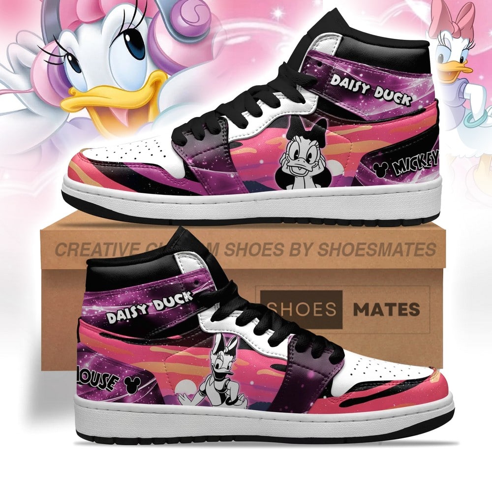 Daisy Duck High Top Shoes