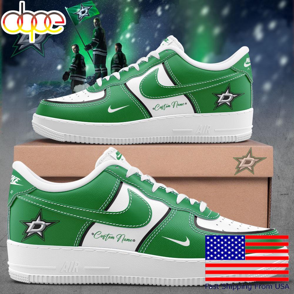 Dallas Stars The Future Is In Our Hands Custom Name Air Force 1 Shoes, Best Sneakers For Walking