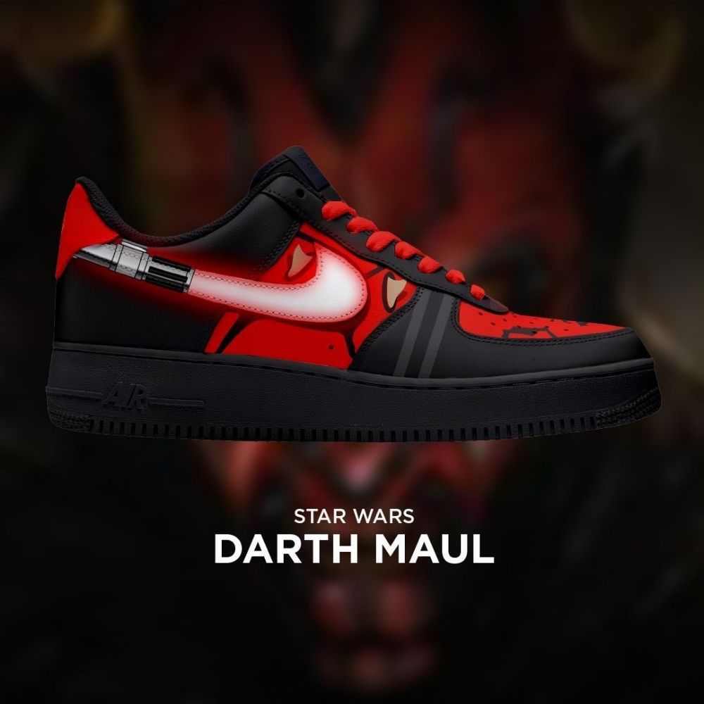 Darth Maul Star Wars Edition Low Top Shoes