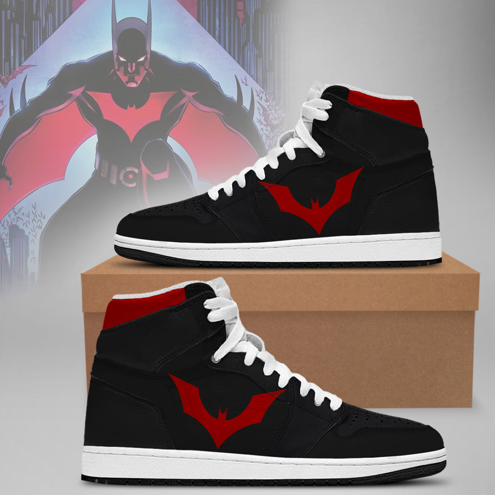 DC Batman AJ1 High Top Shoes Verse 2