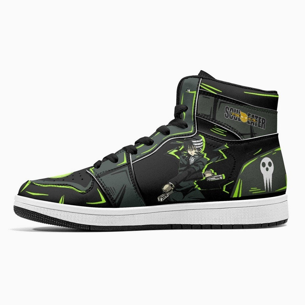 Death The Kid Soul Eater JD1 High Top Shoes