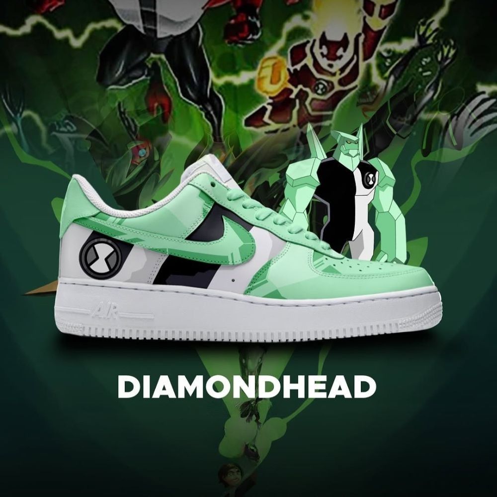 Diamondhead Ben 10 Low Top Shoes