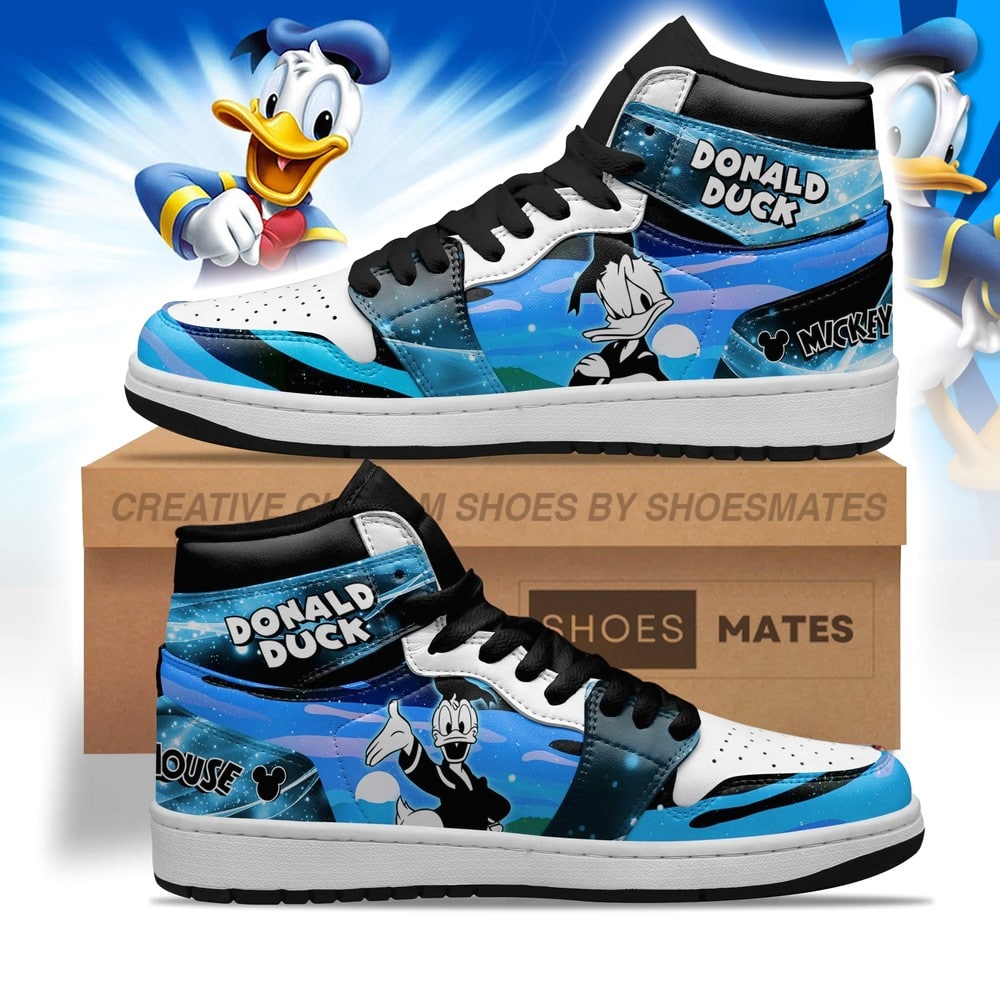 Donald Duck High Top Shoes
