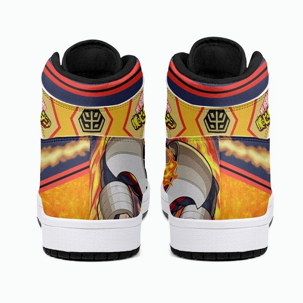 Enji Todoroki Endeavor My Hero JD1 High Top Shoes