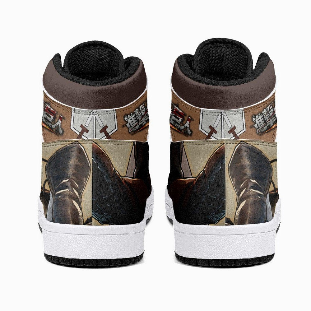 Eren Yeager Training Corps Shingeki No Kyojin JD1 High Top Shoes