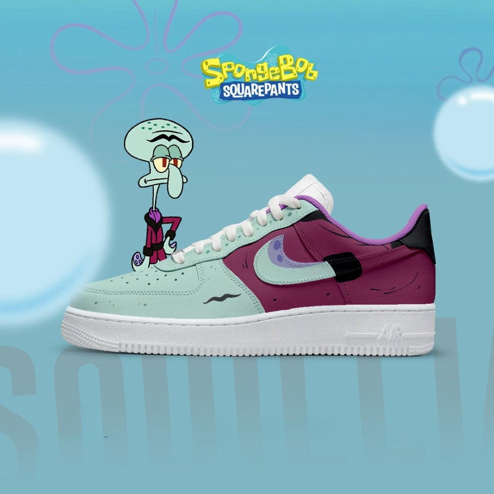 Fancyson Spongebob Squarepants AF1 Shoes