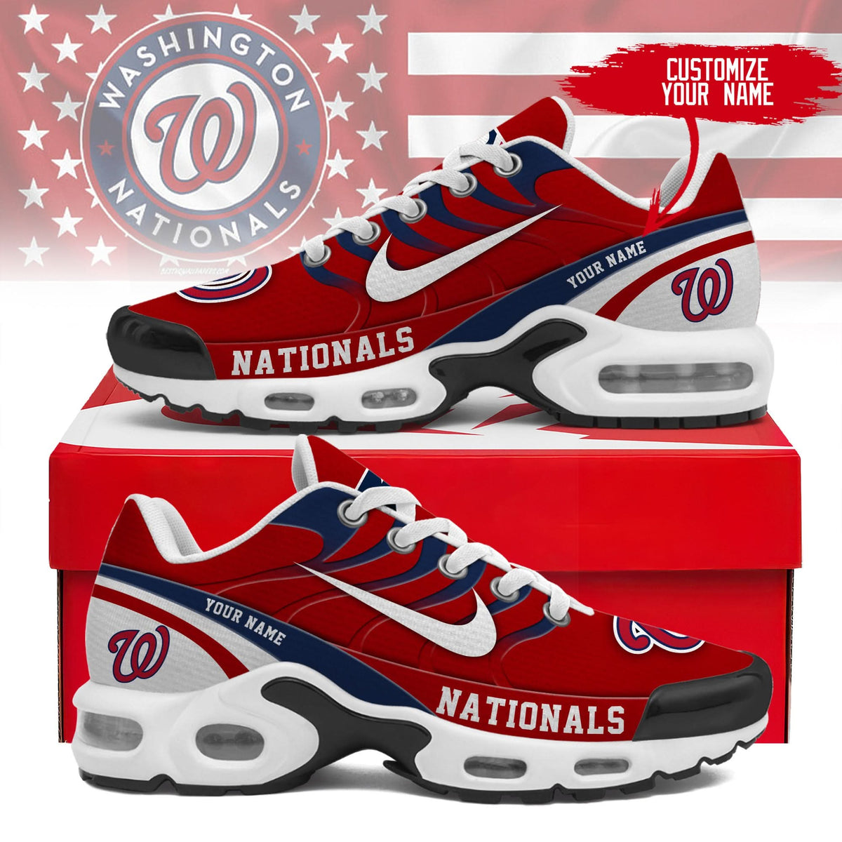 WN | Personalized Air Max Shoes TD 300525