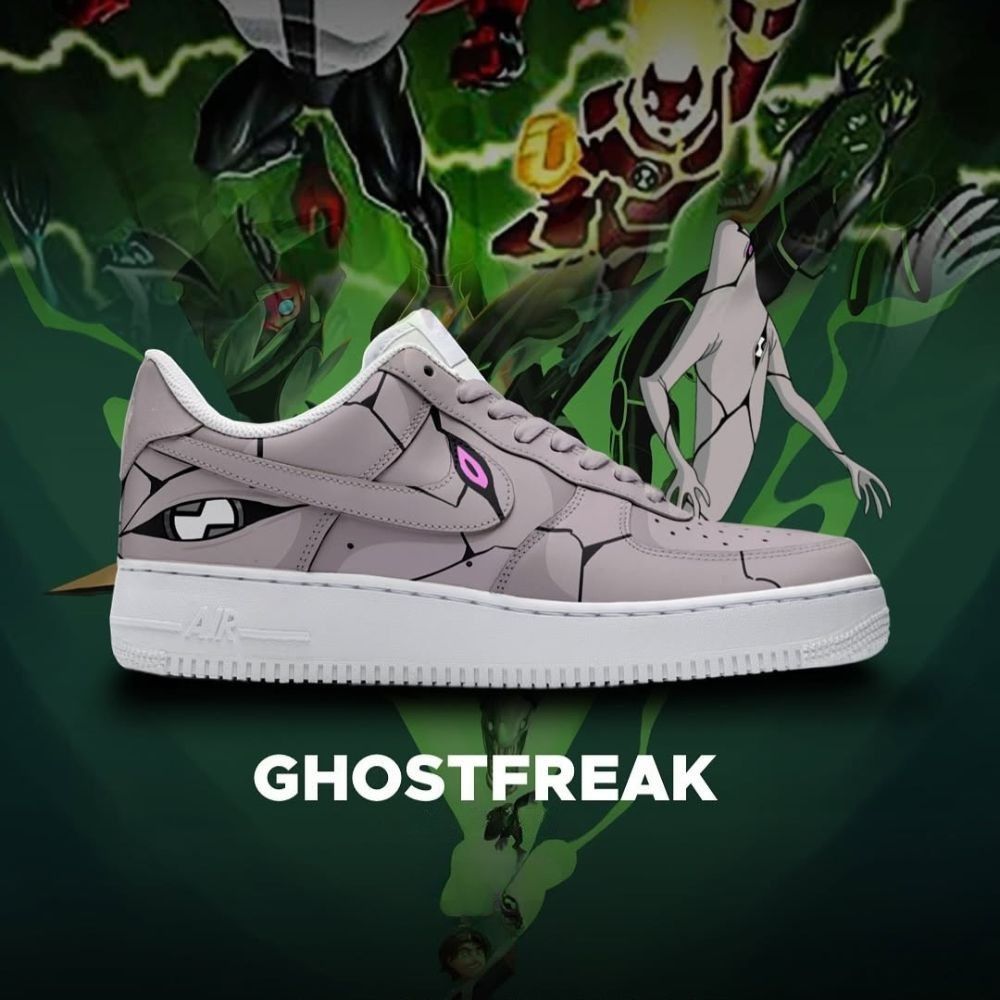 Ghostfreak Ben 10 Low Top Shoes