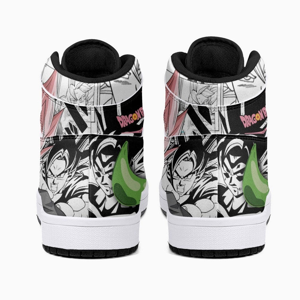 Goku Pink Dragon Ball Super JD1 High Top Shoes