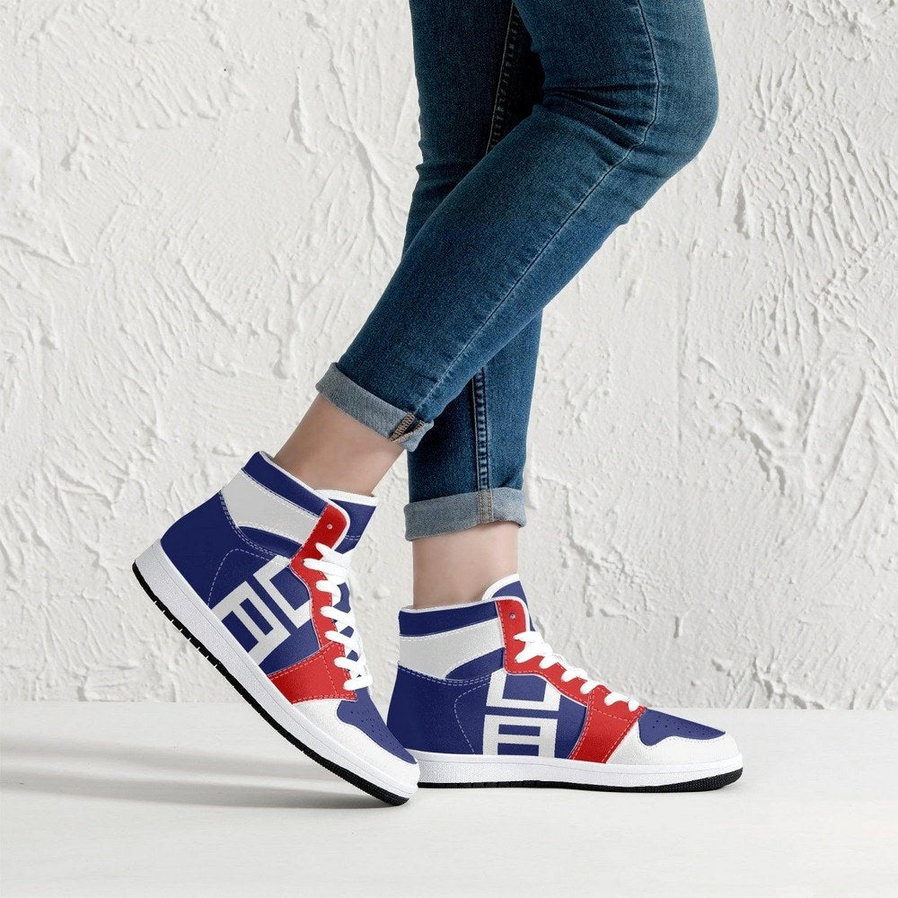 Gym Sports Pattern My Hero JD1 High Top Shoes