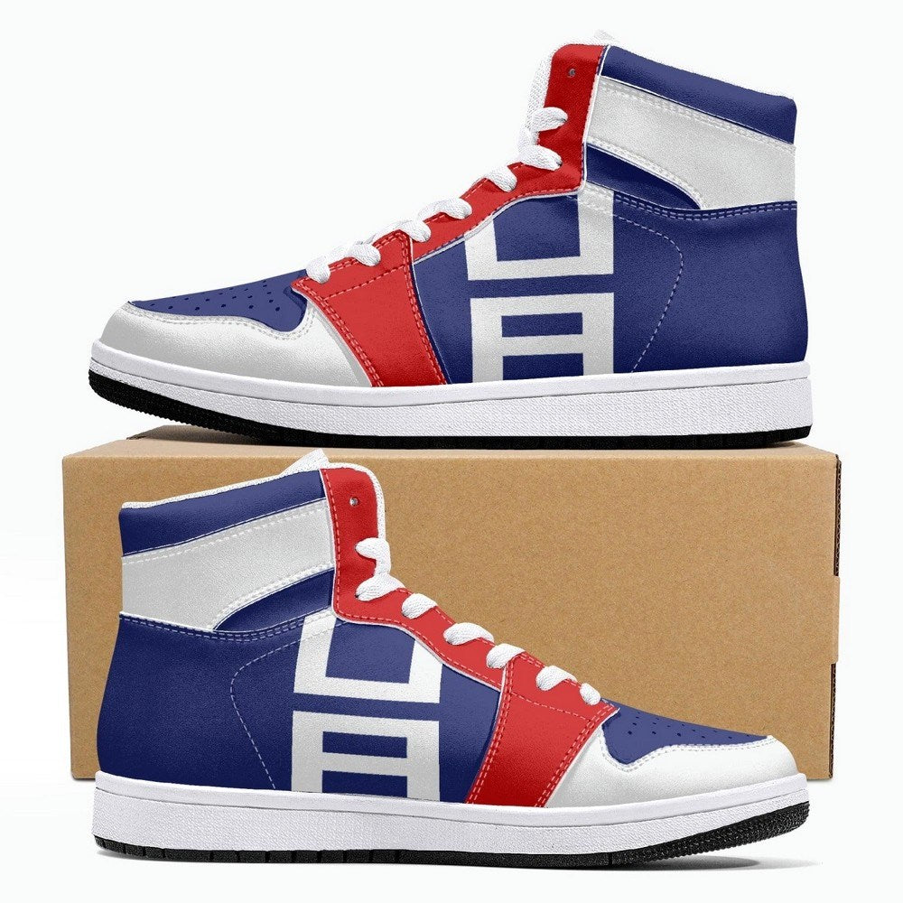 Gym Sports Pattern My Hero JD1 High Top Shoes