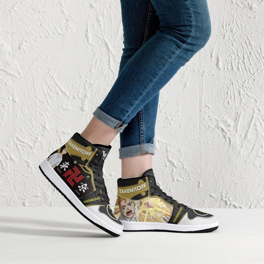 Hanagaki Takemichi Tokyo Revengers JD1 High Top Shoes