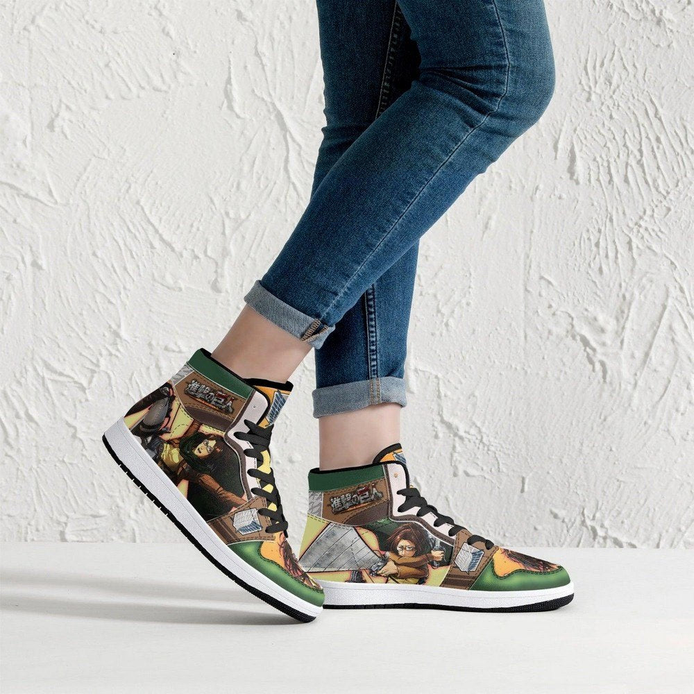 Hange Zoe Shingeki No Kyojin JD1 High Top Shoes