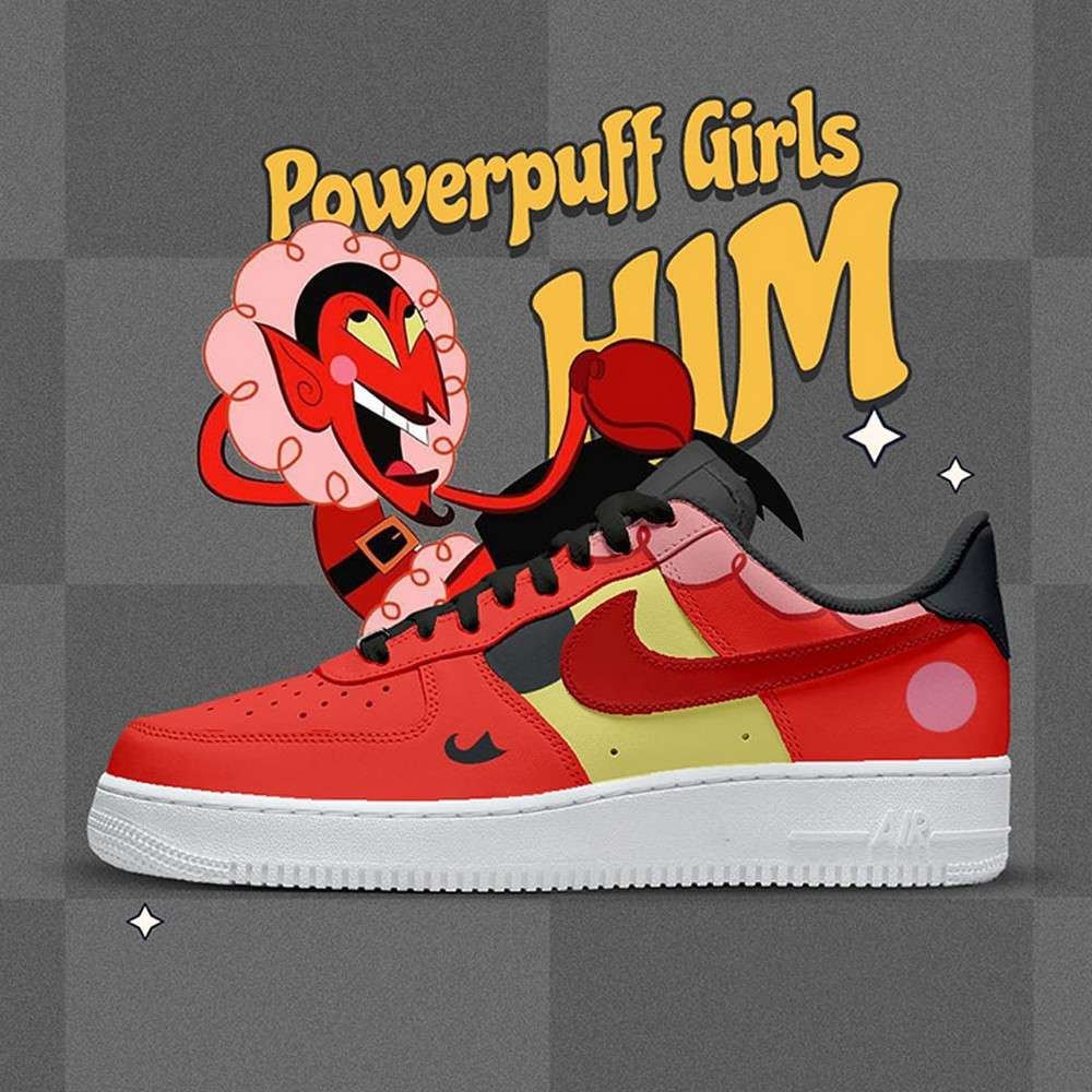 Him The Powerpuff Girls AF1 Shoes