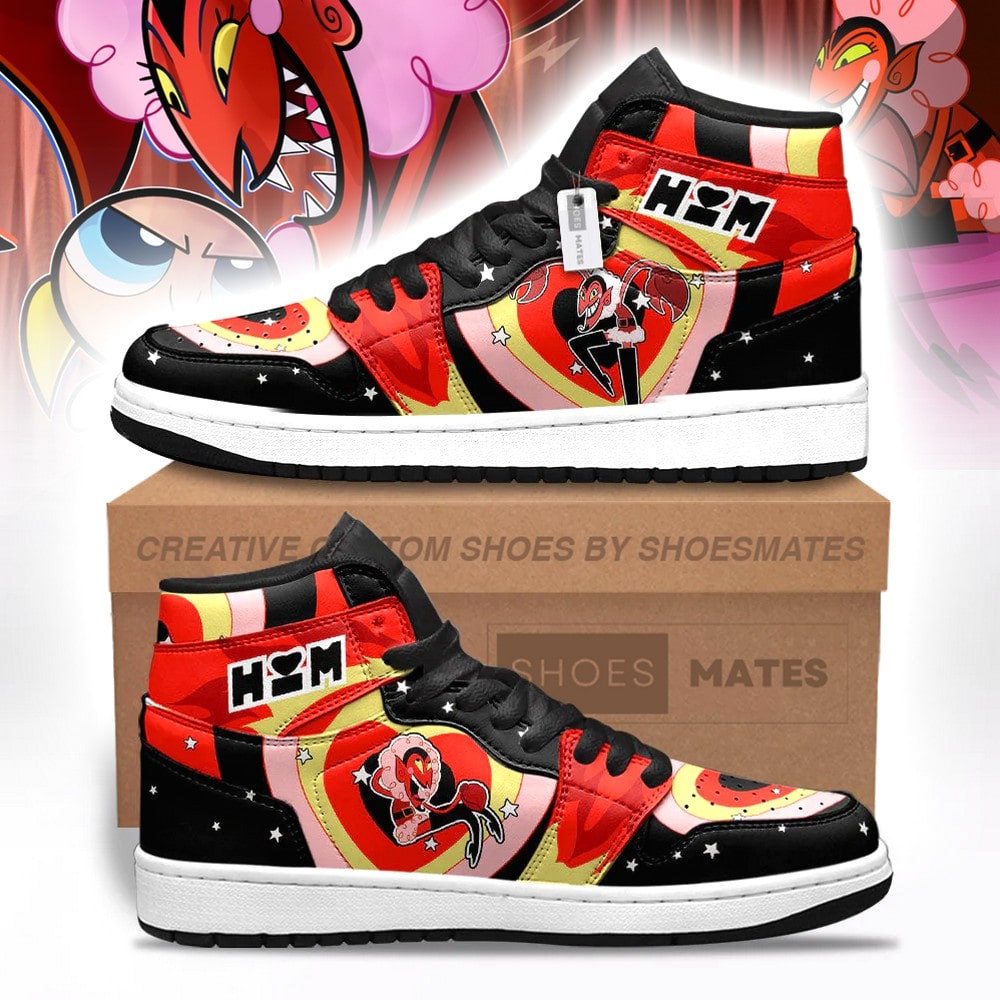 Him The Powerpuff Girls AJ1 High Top Shoes