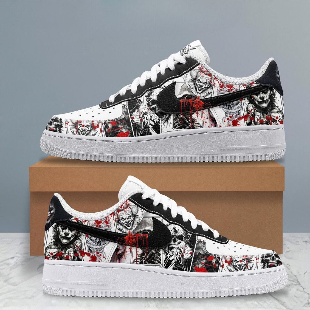 Horror Movies Club In Halloween AF1 Shoes
