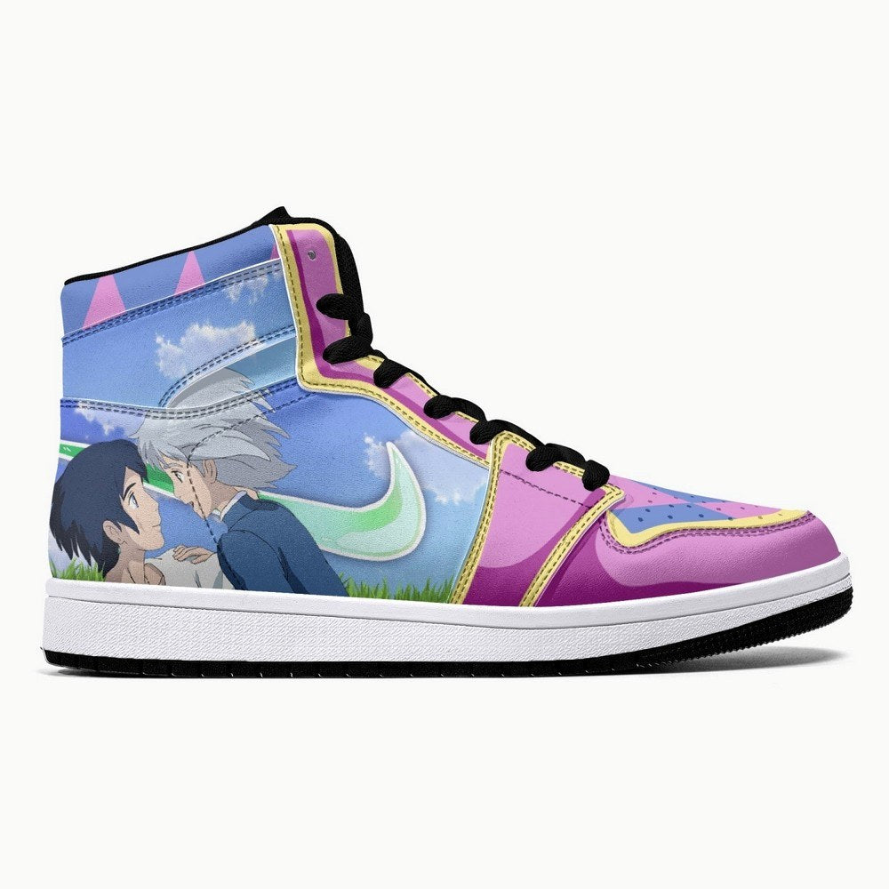 Howl And Sophie Howl's Moving Castle JD1 High Top Shoes